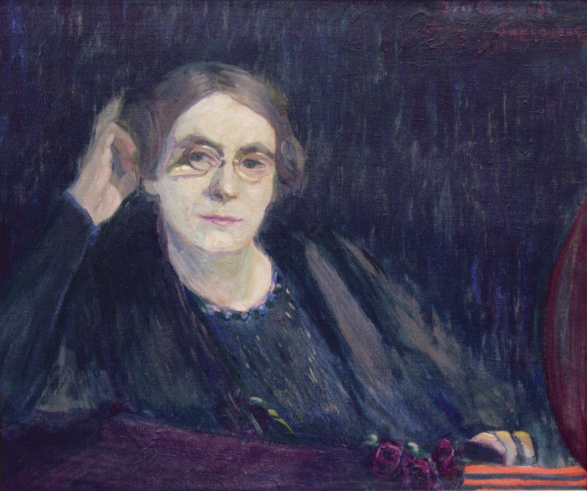 Ida Gerhardi, Selbstbildnis III, 1905, Städtische Galerie Lüdenscheid; Foto: Nicolas Schönherr